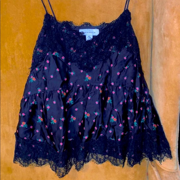 Top shop Lacey tank size 4 - Picture 1 of 2